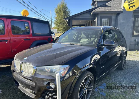 2017 BMW X3 Sdrive28I from USA, damaged, VIN 5UXWZ7C34H0X42863